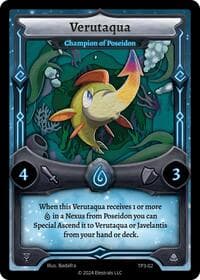 Verutaqua - Champion of Poseidon - Organized Play Series 3 - Elestrals card