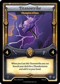 Titanostrike - Champion of Zeus - Organized Play Series 3 - Elestrals card