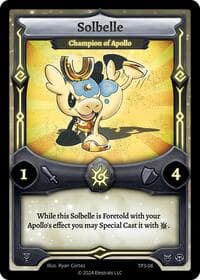 Solbelle - Champion of Apollo - Organized Play Series 3 - Elestrals card