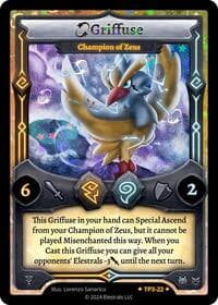 Griffuse - Champion of Zeus - Organized Play Series 3 - Elestrals card