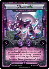 Lycavoid - Champion of Artemis - Organized Play Series 3 - Elestrals card