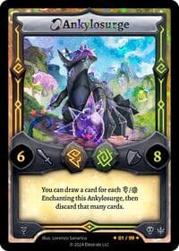 Ankylosurge (Serialized) - Organized Play Series 3 - Elestrals card