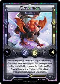 Nyximera - Risen Form (Serialized) - Organized Play Series 3 - Elestrals card