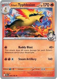 Ethan's Typhlosion - SV10: Destined Rivals - Pokemon card