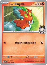 Ethan's Slugma - SV10: Destined Rivals - Pokemon card
