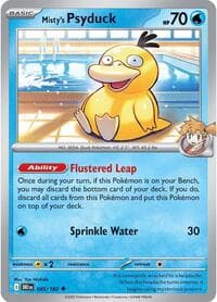 Misty's Psyduck - SV10: Destined Rivals - Pokemon card