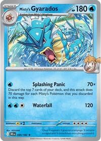 Misty's Gyarados - SV10: Destined Rivals - Pokemon card