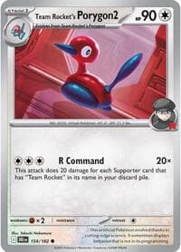 Team Rocket's Porygon2 - SV10: Destined Rivals - Pokemon card