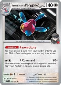 Team Rocket's Porygon-Z - SV10: Destined Rivals - Pokemon card