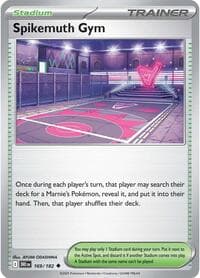 Spikemuth Gym - SV10: Destined Rivals - Pokemon card