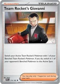Team Rocket's Giovanni - SV10: Destined Rivals - Pokemon card