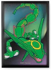 Pokemon TCG: Pokemon Center Exclusive - Rayquaza Legendary Lights (65 Pack) - Pokemon International Card Sleeves - Card Sleeves card