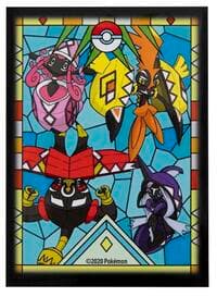 Pokemon TCG: Pokemon Center Exclusive - Island Guardian Stained Glass (65 Pack) - Pokemon International Card Sleeves - Card Sleeves card