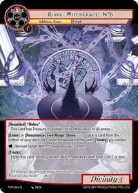 Runic Witchcraft: Nº6 - Ten Oaths of Protopaterpolis' War - Force of Will card