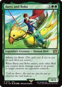 Bartz and Boko - FINAL FANTASY - Magic: The Gathering card