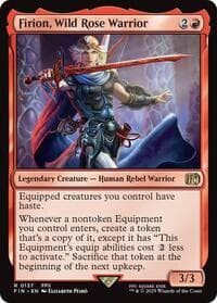Firion, Wild Rose Warrior - FINAL FANTASY - Magic: The Gathering card