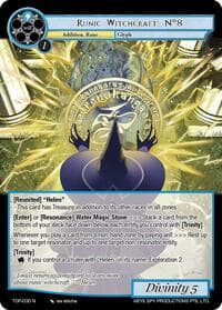 Runic Witchcraft: Nº8 - Ten Oaths of Protopaterpolis' War - Force of Will card