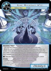 Runic Witchcraft: Nº12 - Ten Oaths of Protopaterpolis' War - Force of Will card