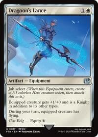 Dragoon's Lance - FINAL FANTASY - Magic: The Gathering card