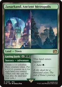 Zanarkand, Ancient Metropolis - FINAL FANTASY - Magic: The Gathering card