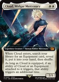 Cloud, Midgar Mercenary (Extended Art) - FINAL FANTASY - Magic: The Gathering card