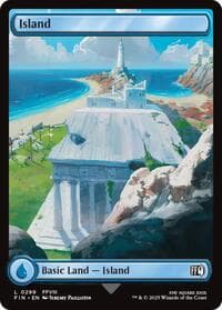 Island (0299) - FINAL FANTASY - Magic: The Gathering card