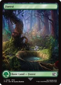 Forest (0306) - FINAL FANTASY - Magic: The Gathering card