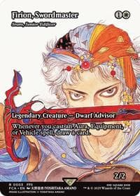Firion, Swordmaster - Sram, Senior Edificer (Showcase) - FINAL FANTASY: Through the Ages - Magic: The Gathering card