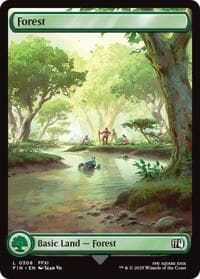 Forest (0308) - FINAL FANTASY - Magic: The Gathering card