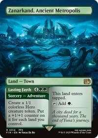 Zanarkand, Ancient Metropolis (Borderless) - FINAL FANTASY - Magic: The Gathering card