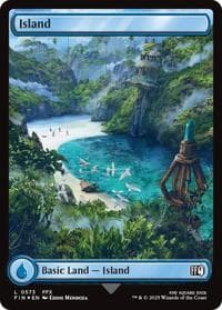 Island (0573) (Surge Foil) - FINAL FANTASY - Magic: The Gathering card