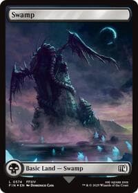 Swamp (0574) (Surge Foil) - FINAL FANTASY - Magic: The Gathering card