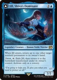 Jill, Shiva's Dominant - FINAL FANTASY - Magic: The Gathering card