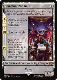 Summon: Bahamut - FINAL FANTASY - Magic: The Gathering card