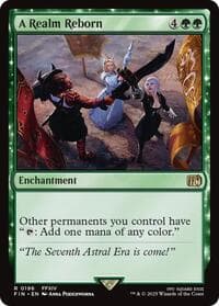 A Realm Reborn - FINAL FANTASY - Magic: The Gathering card