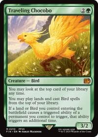 Traveling Chocobo - FINAL FANTASY - Magic: The Gathering card