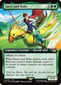 Bartz and Boko (Extended Art) - FINAL FANTASY - Magic: The Gathering card