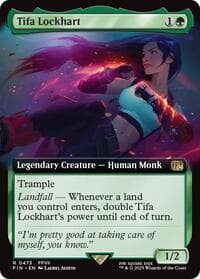 Tifa Lockhart (Extended Art) - FINAL FANTASY - Magic: The Gathering card