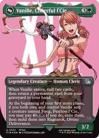 Vanille, Cheerful l'Cie (Borderless) (Surge Foil) - FINAL FANTASY - Magic: The Gathering card