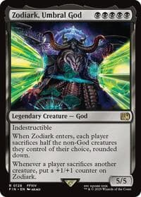 Zodiark, Umbral God - FINAL FANTASY - Magic: The Gathering card