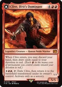Clive, Ifrit's Dominant - FINAL FANTASY - Magic: The Gathering card