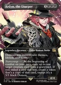 Ardyn, the Usurper (0315) (Borderless) - FINAL FANTASY - Magic: The Gathering card