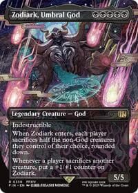 Zodiark, Umbral God (Borderless) - FINAL FANTASY - Magic: The Gathering card