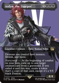 Ardyn, the Usurper (0379) (Borderless) - FINAL FANTASY - Magic: The Gathering card