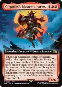 Gilgamesh, Master-at-Arms (Extended Art) - FINAL FANTASY - Magic: The Gathering card
