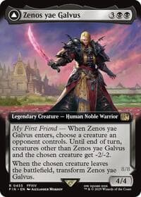 Zenos yae Galvus (Extended Art) - FINAL FANTASY - Magic: The Gathering card