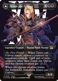 Zenos yae Galvus (Borderless) (Surge Foil) - FINAL FANTASY - Magic: The Gathering card