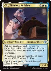 Cid, Timeless Artificer (0216) - FINAL FANTASY - Magic: The Gathering card