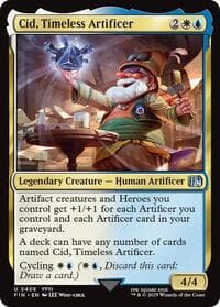 Cid, Timeless Artificer (0408) - FINAL FANTASY - Magic: The Gathering card