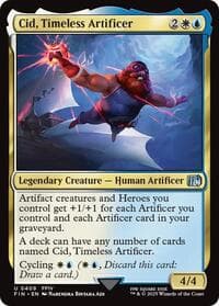 Cid, Timeless Artificer (0409) - FINAL FANTASY - Magic: The Gathering card